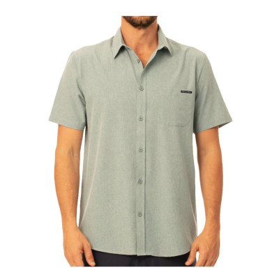 Selkirk Spring Owen Collection Homme Horizon UPF50 Tech Short Sleeve Button Down