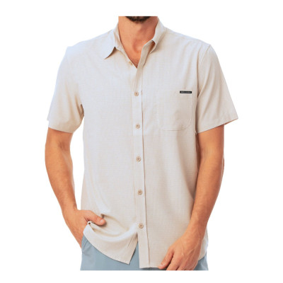 Selkirk Spring Owen Collection Homme Horizon UPF50 Tech Short Sleeve Button Down