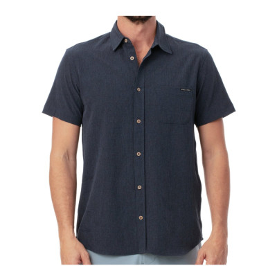 Selkirk Spring Owen Collection Homme Horizon UPF50 Tech Short Sleeve Button Down