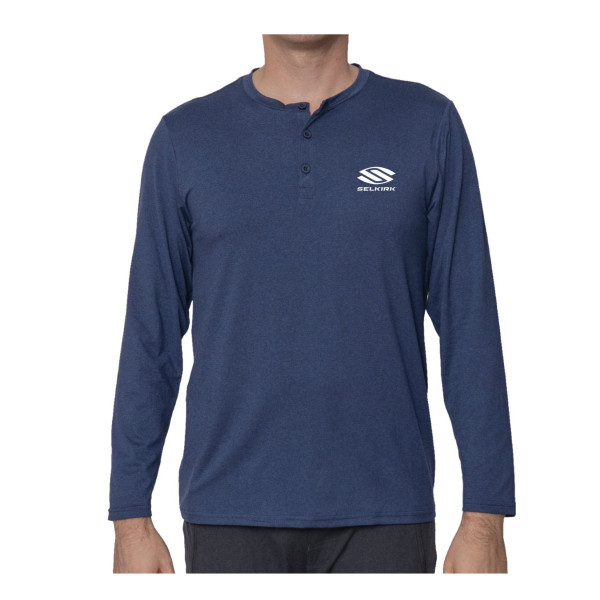 Selkirk Spring Owen Homme Matty Pickleball Henley Shirt