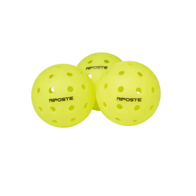 Lot de 3 Balles de Pickleball Riposte