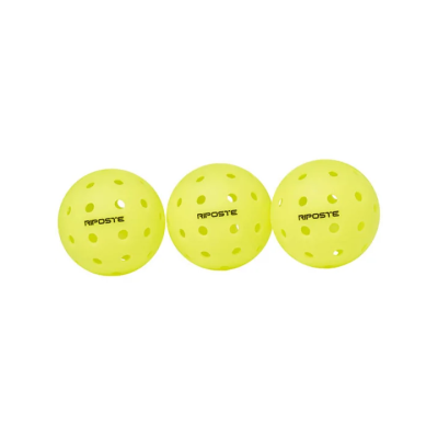Lot de 3 Balles de Pickleball Riposte